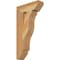 Ekena Millwork Funston Slat Rough Sawn Bracket, Western Red Cedar, 4"W x 14"D x 26"H BKT04X14X26FST06RWR - alternate 1